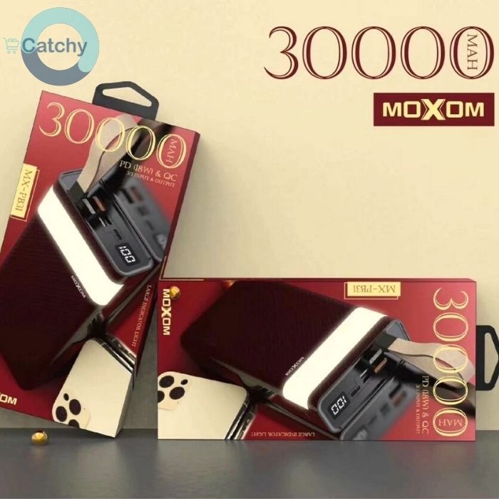 Moxom Power Bank 30000MAH