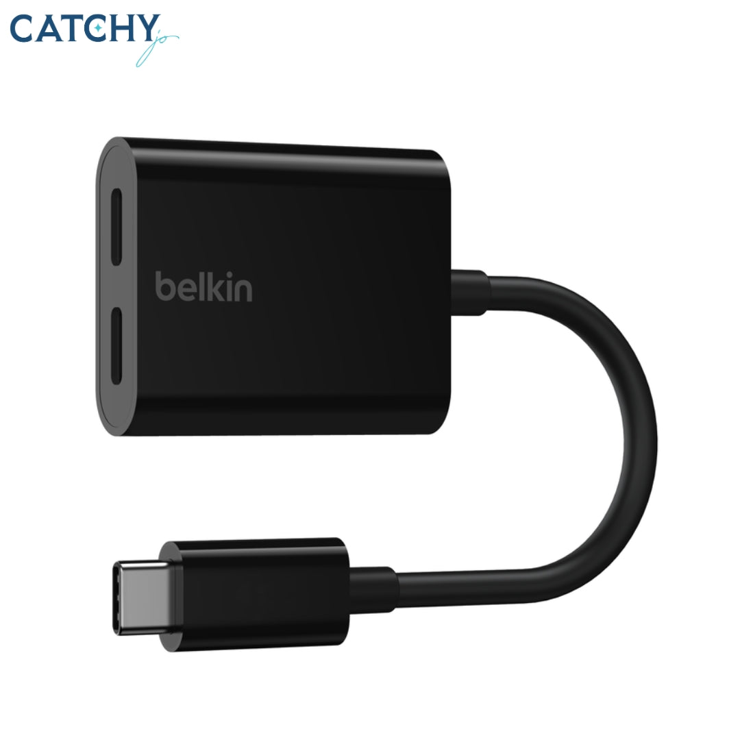 BELKIN RockStar USB-C Audio + Charge Adapter