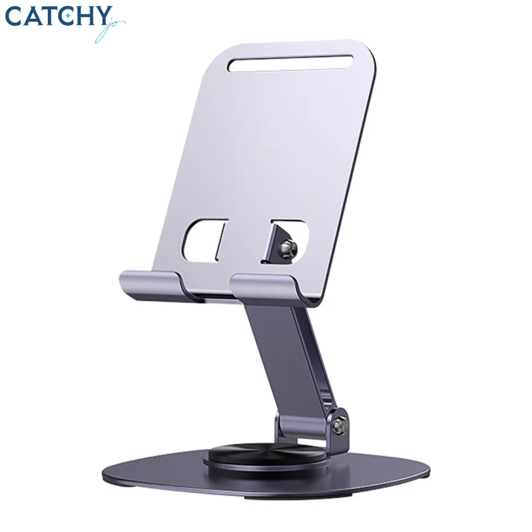 Foldable Carbon Steels 360 Rotation Phone Holder