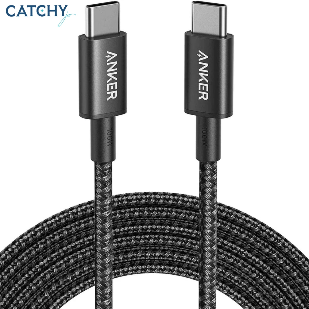 Anker Nylon USB-C To USB-C Cable (3.3ft)