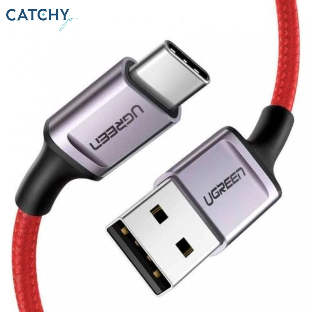 UGREEN USB 2.0 To Type-C Aluminium Alloy Cable (1M)