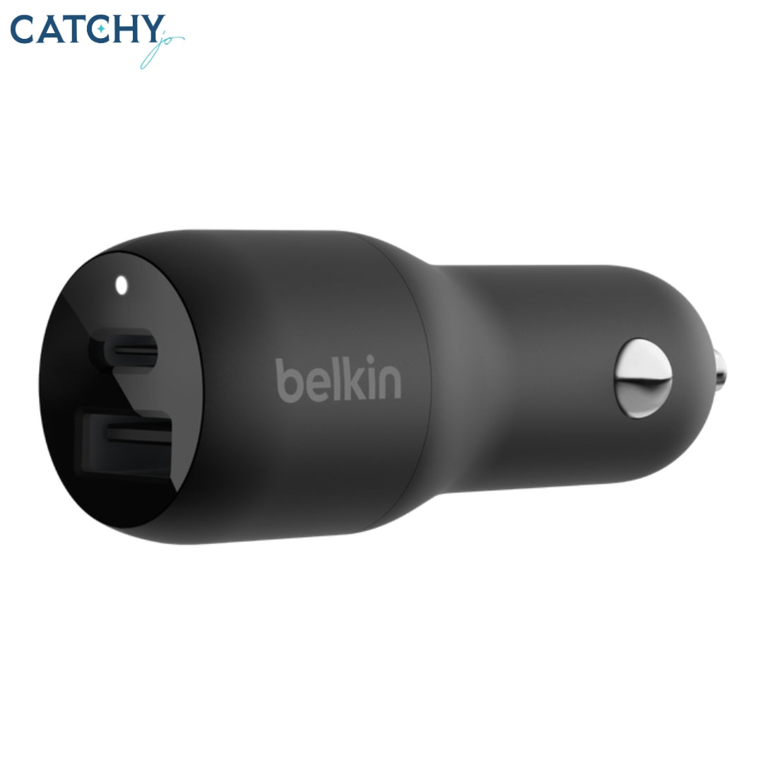 BELKIN BoostCharge Dual Car Charger With PPS (37W)