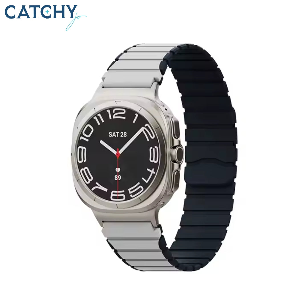 Coteci Magnetic Silicone Watch Band For Galaxy Watch