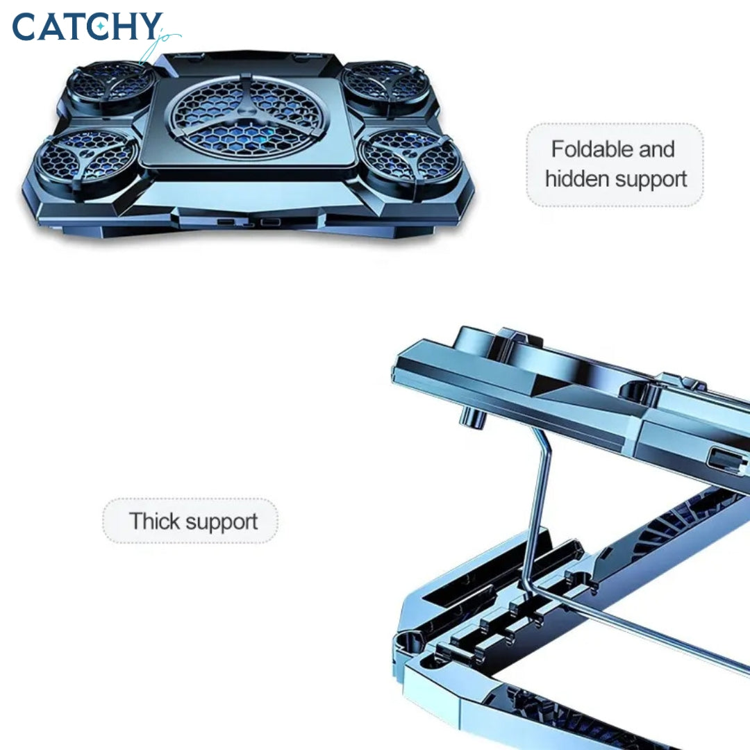 Foldable Plastic Adjustable Laptop Stand 5 Angles