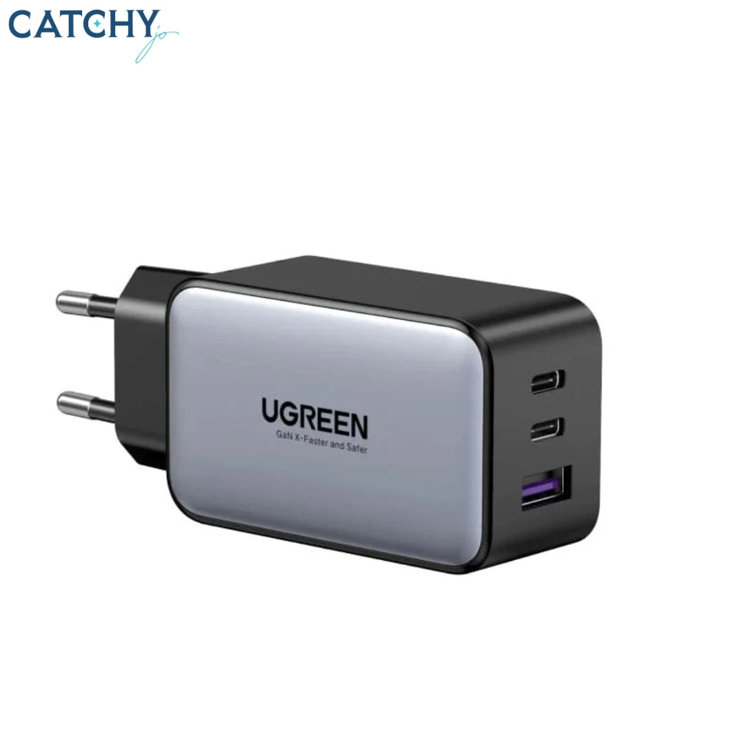 UGREEN Nexode USB-C 3-Ports Wall Charger (65W)