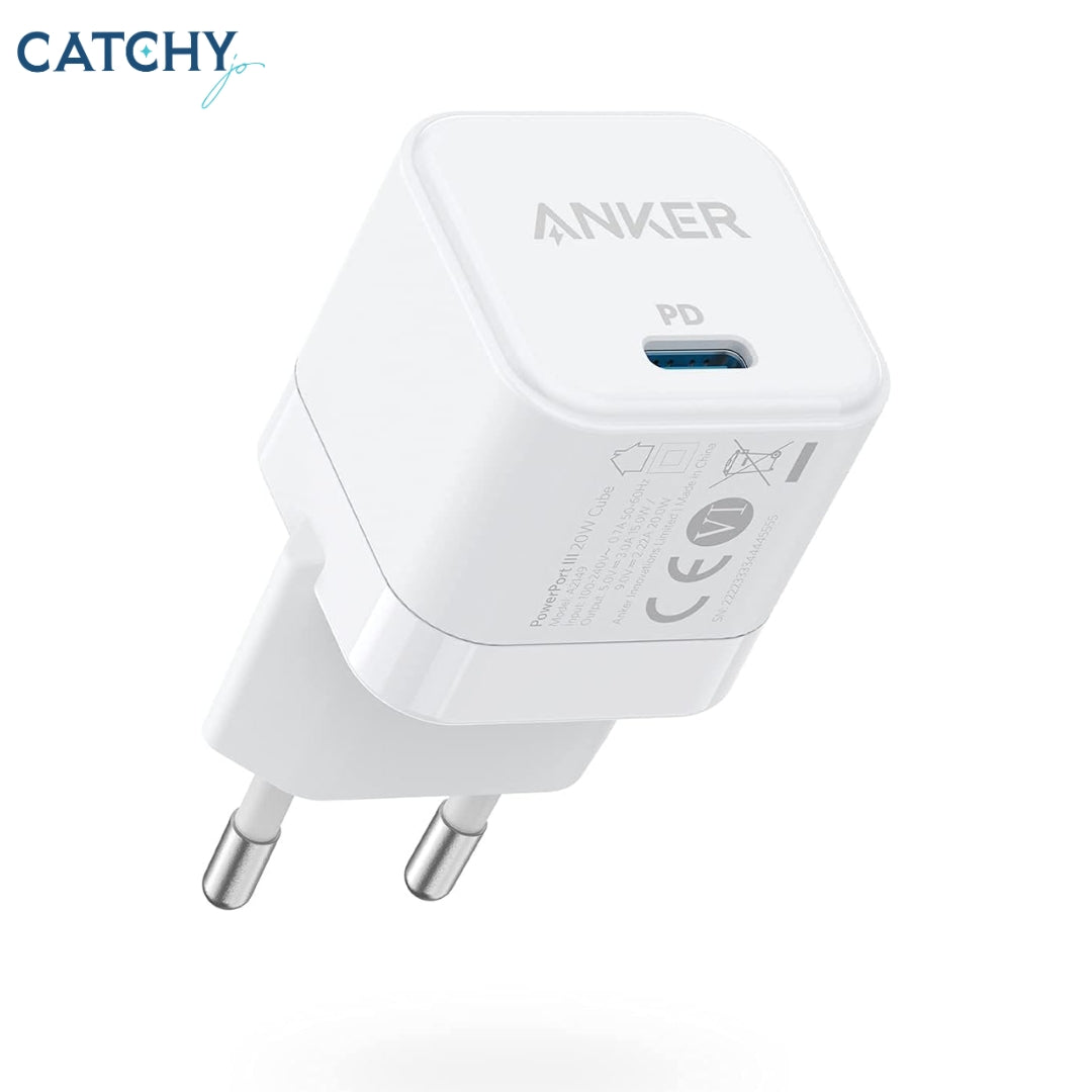 Anker USB-C Power Bank Charging Cube Fast Charge (20W)