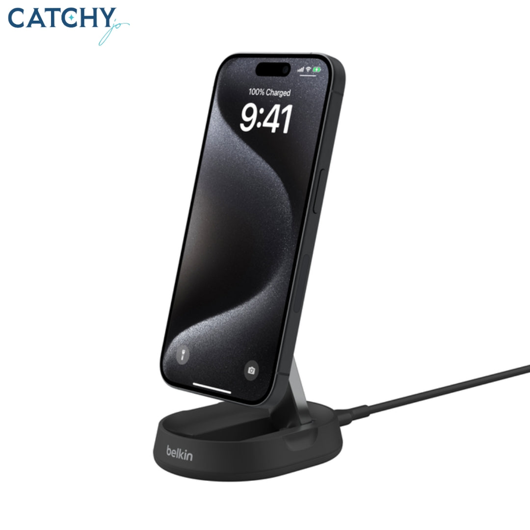 BELKIN Boost Charge Pro Convertible Magnetic Wireless Charging Stand With Qi2 (15W)