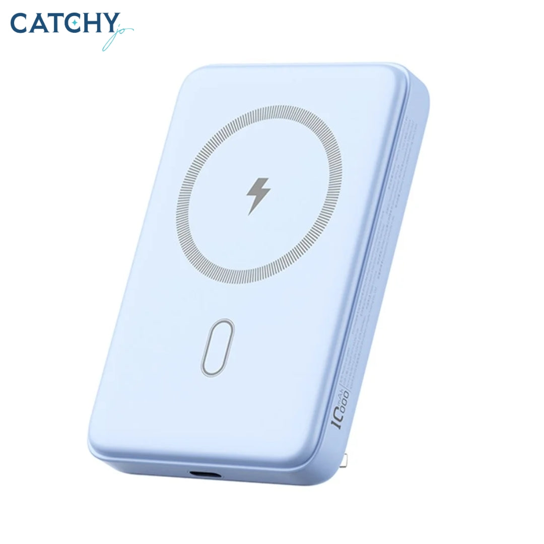 WiWU Wi-P043 Magnetic Wireless  Power Bank With Kickstand 10000mAh