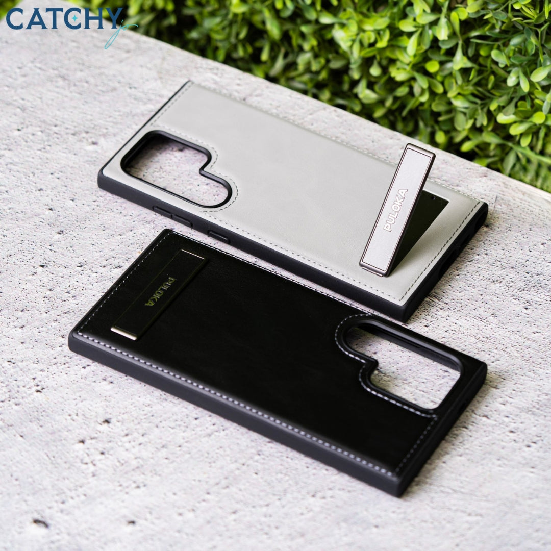 Puloka Samsung Leather Case With Stand