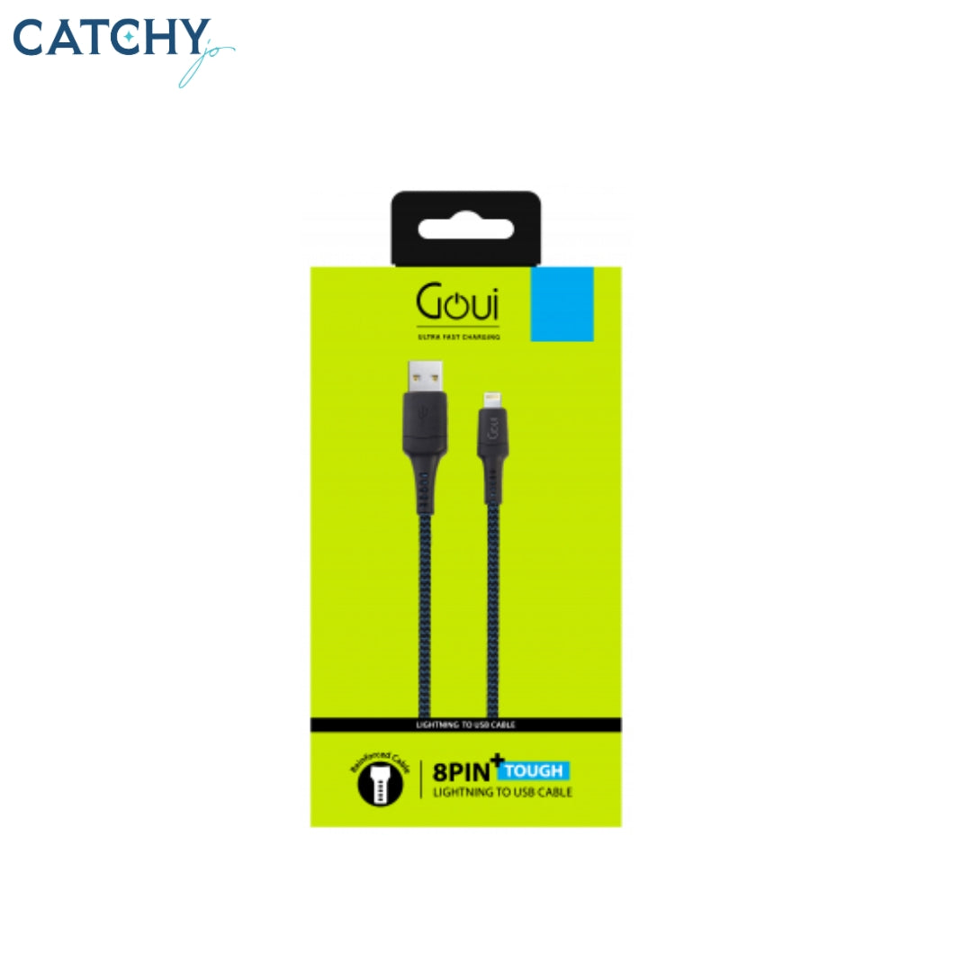 GOUI Tough USB-A To Lightning Cable (18W)