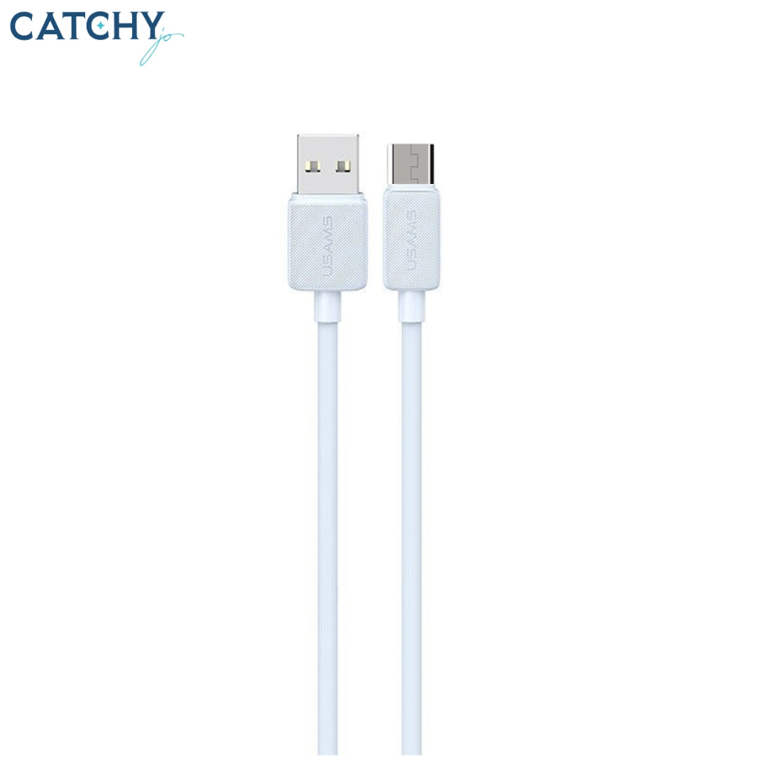 USAMS US-SJ689 Striped Charging Cable (1M)