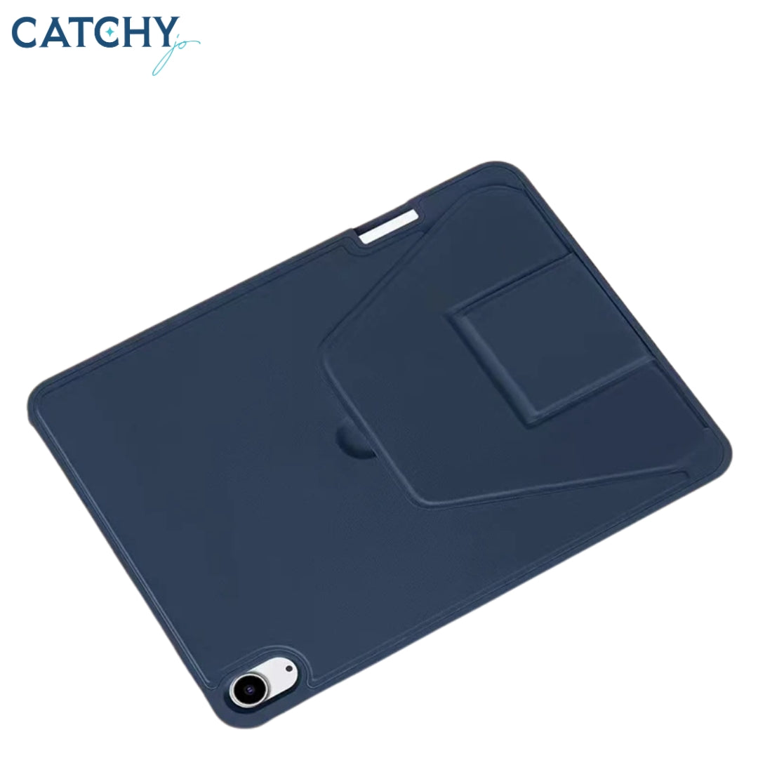 iPad PU Leather Case With Pen Slot & Holder Protector