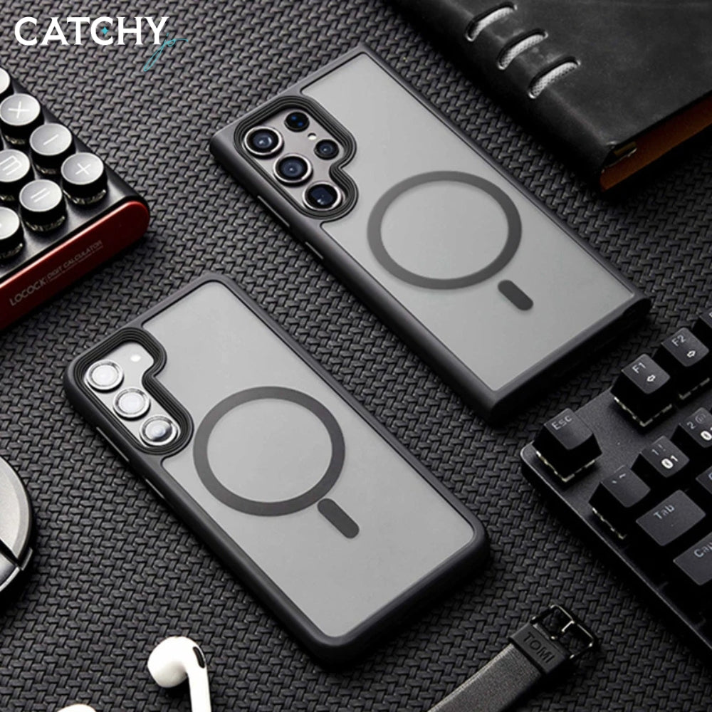 Samsung Galaxy S23 Ultra Luxury Magnetic Matte Case