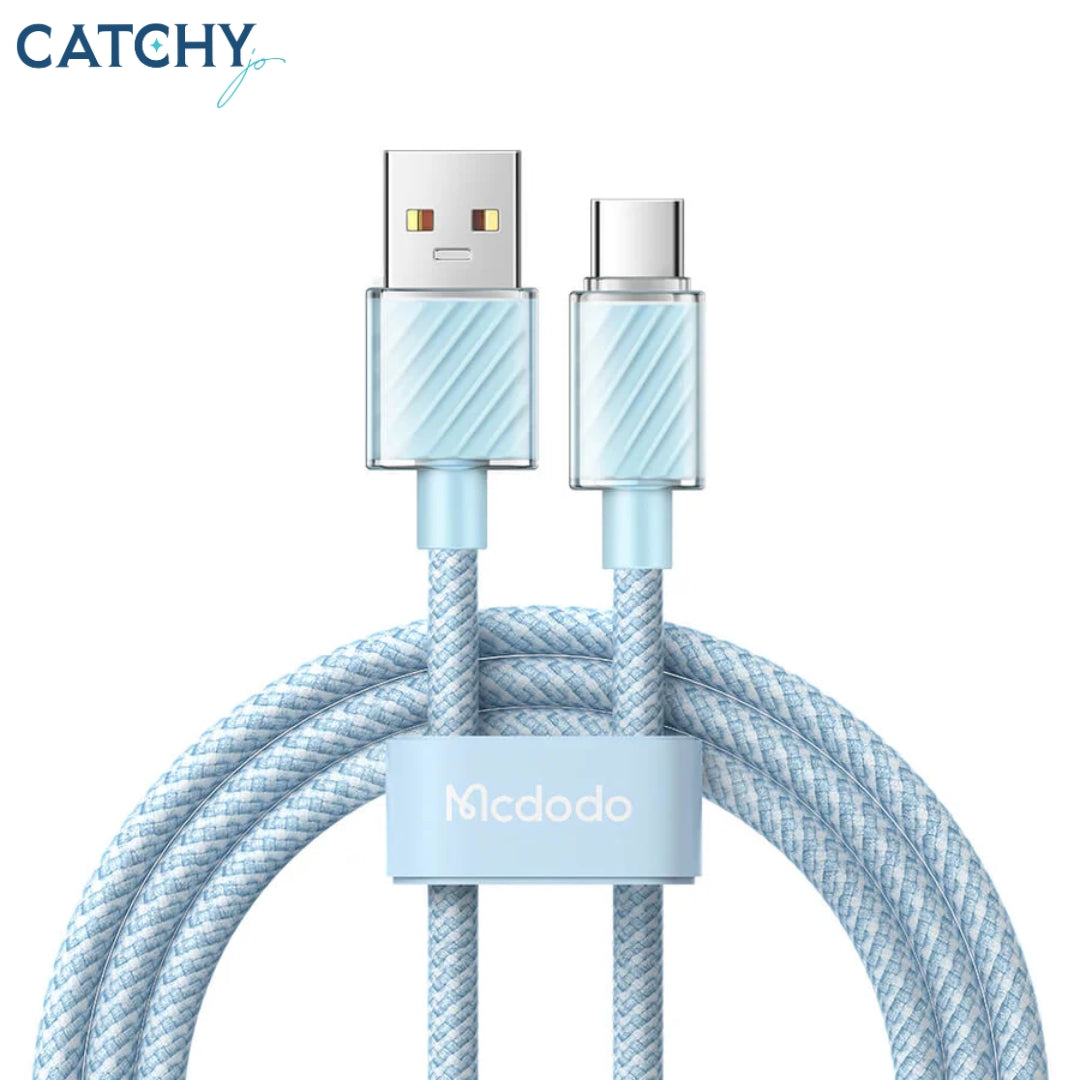 MCDODO Dichromatic Series USB-A to USB-C Cable