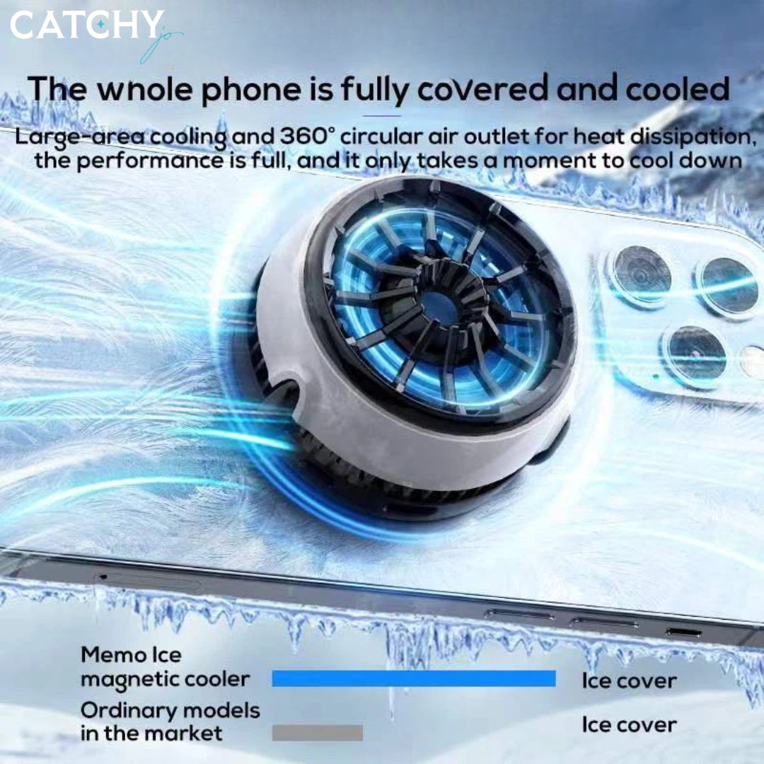 MEMO Magnetic Phone Cooler With Wireless Charging