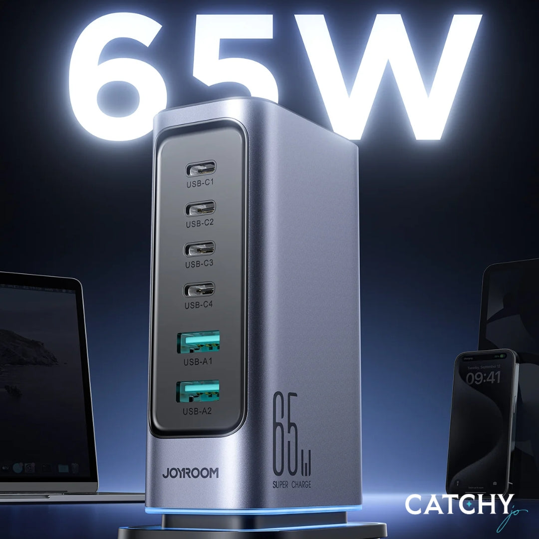 JOYROOM JR-TCM02 Multi-Port EU Charger (65W)