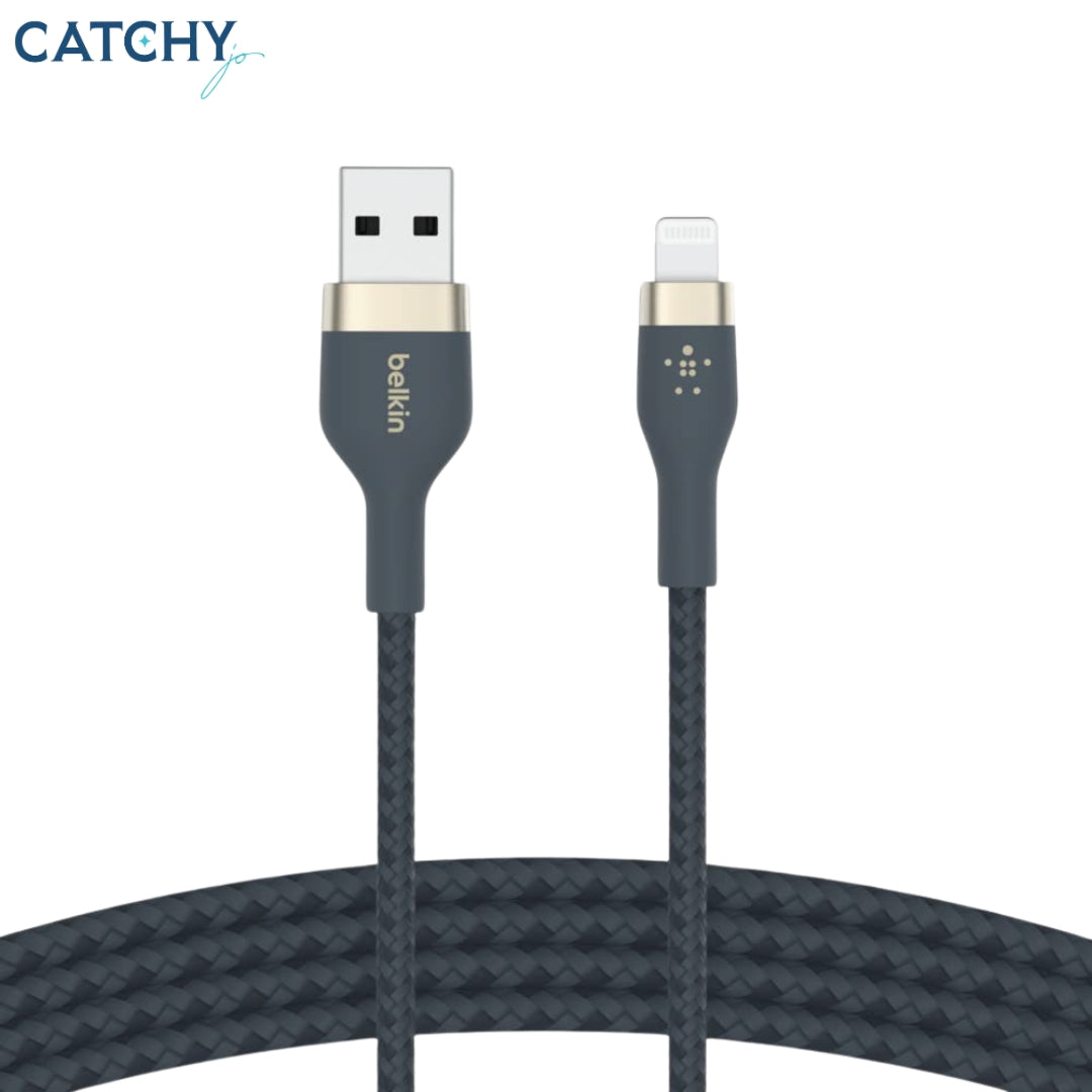 BELKIN PRO Flex Braided Silicone USB-A To Lightning (3M) Cable