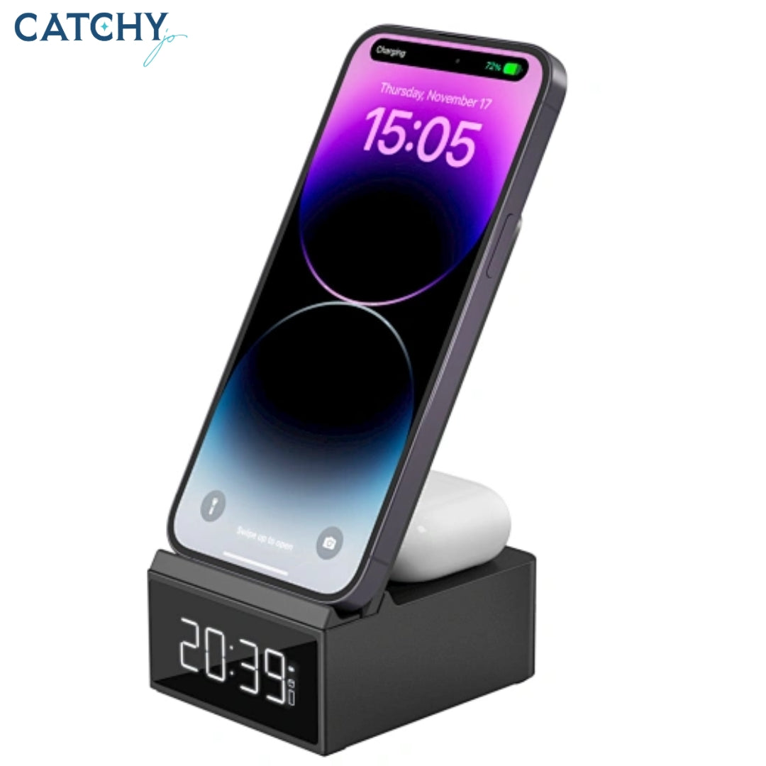 WiWU Wi-W011 3 in 1 Wireless Charger