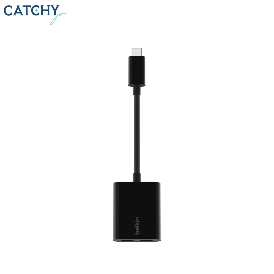 BELKIN RockStar USB-C Audio + Charge Adapter