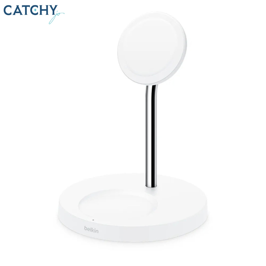 BELKIN Boost Charger Pro 2-in-1 Wireless Charger Stand With MagSafe