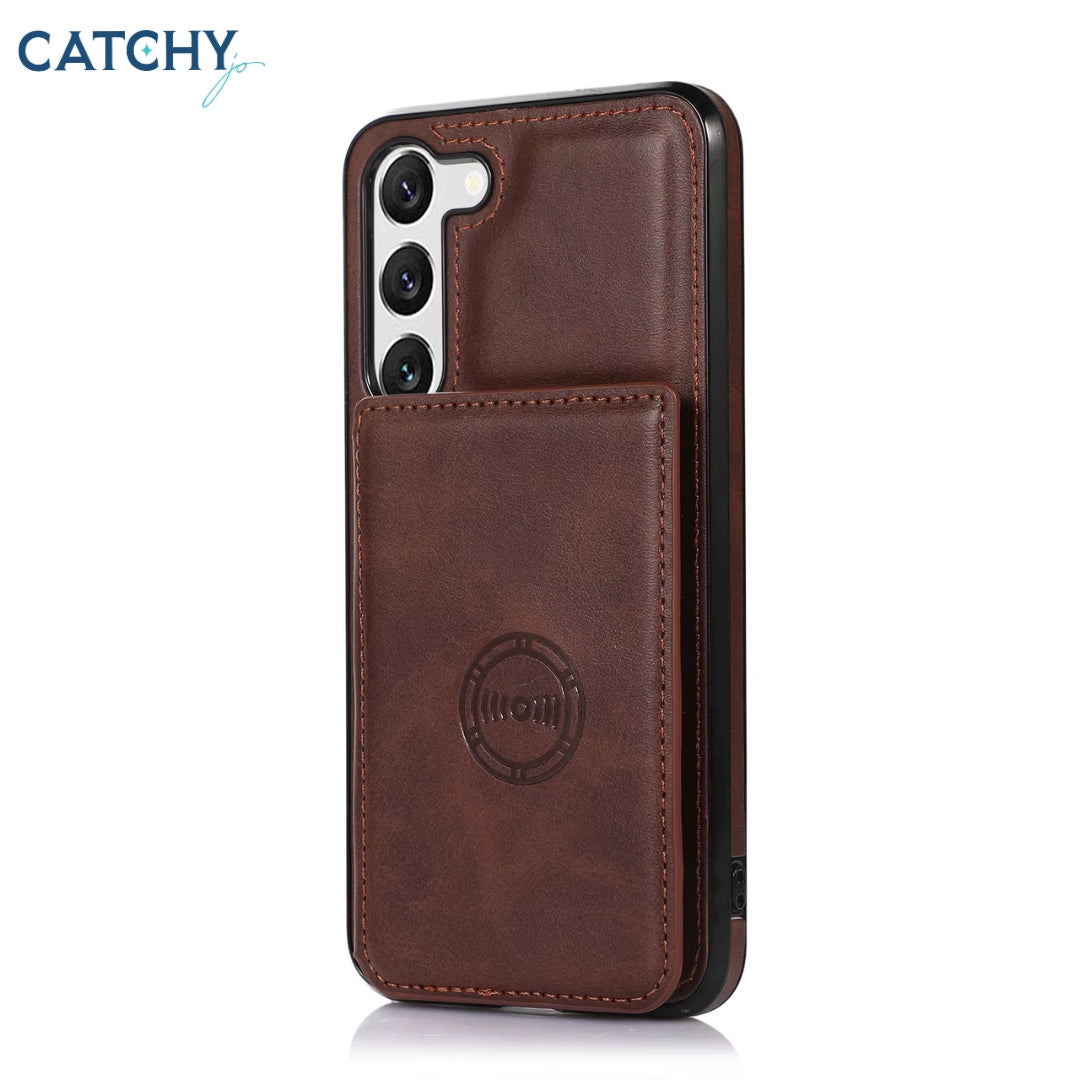 Samsung Luxury PU Leather Detachable Wallet With Card Bag Phone Case