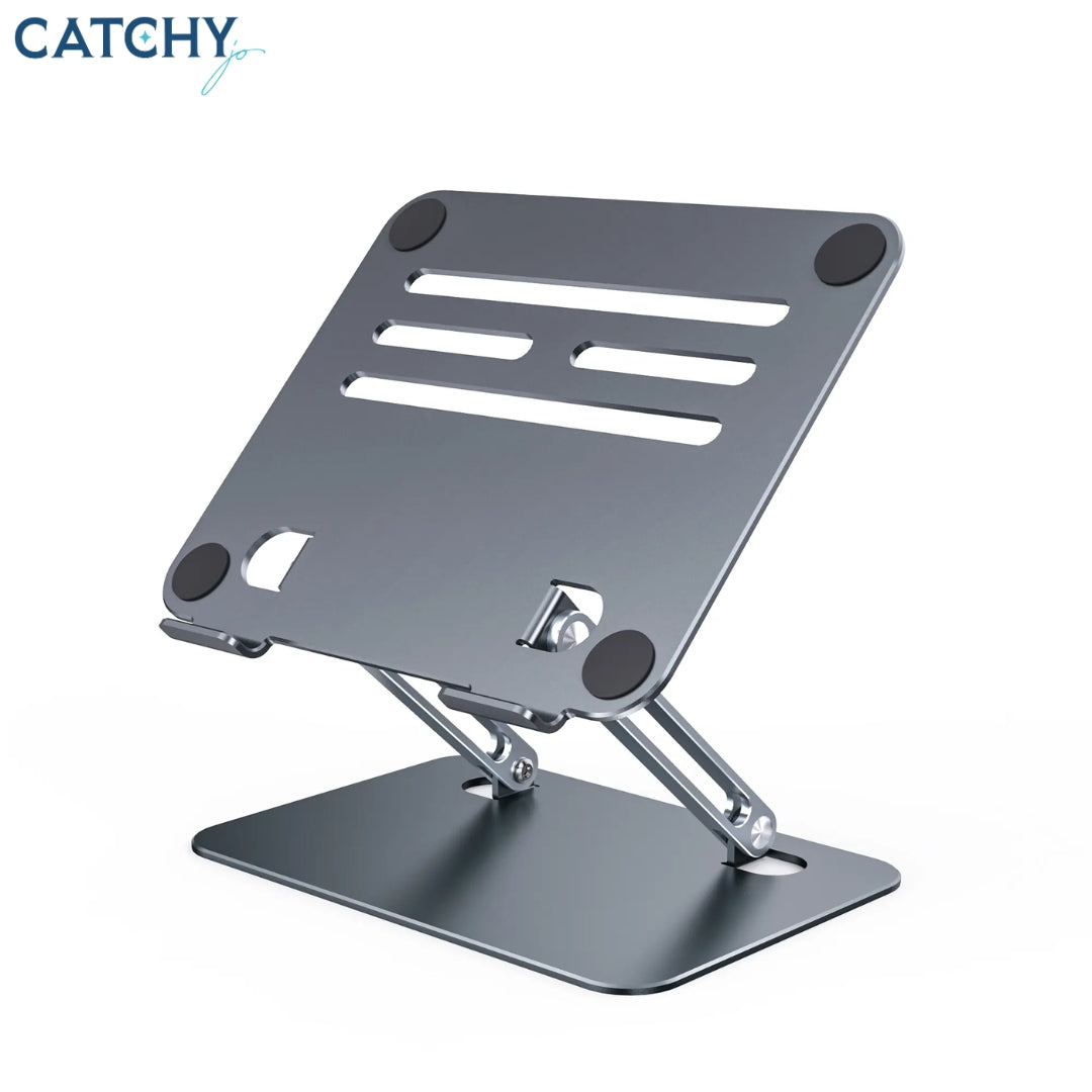 Boneruy Metal 360 Degree Adjustable Portable Foldable Laptop Stand