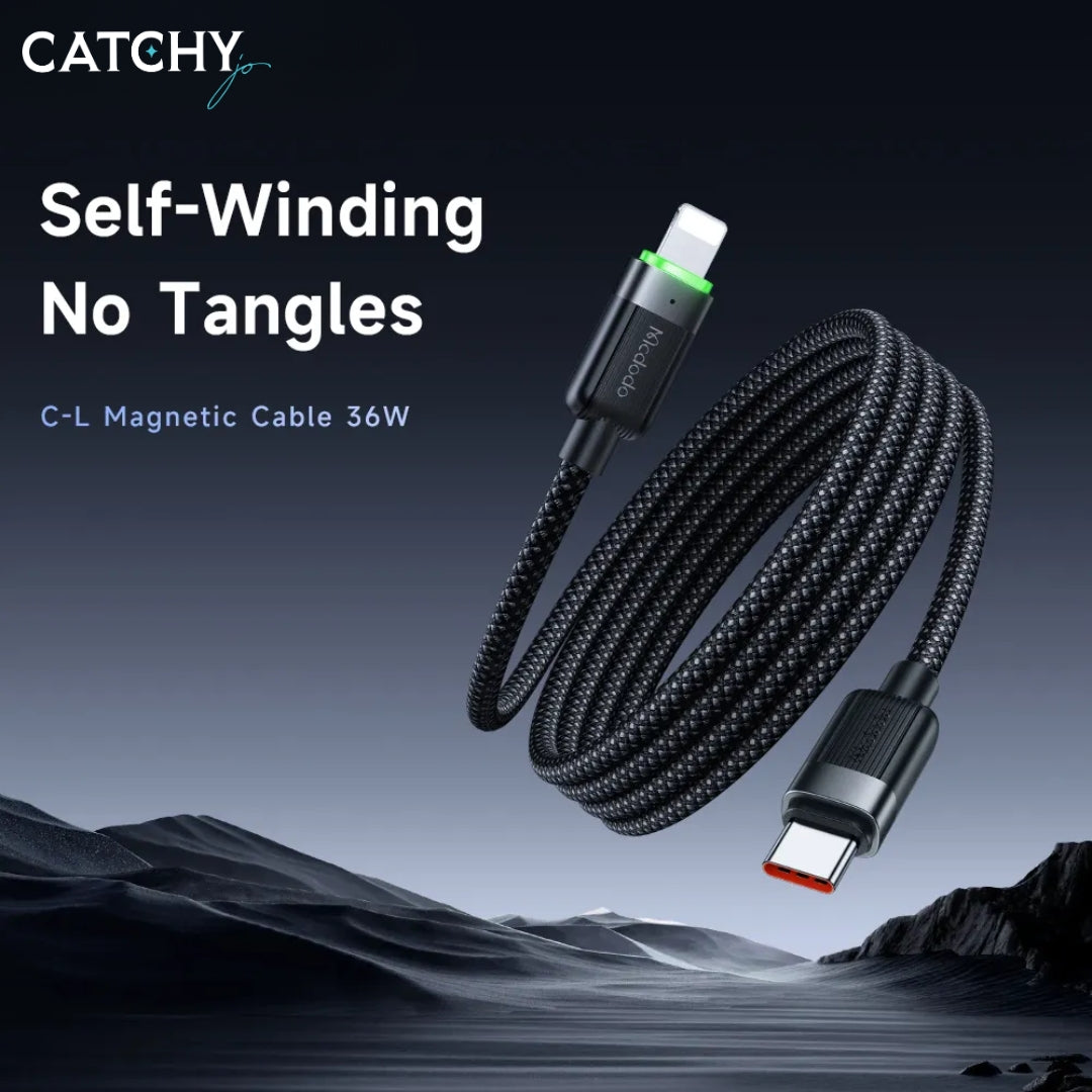 MCDODO 201 Type-C To Lightning Fast Charging Cable (36W)