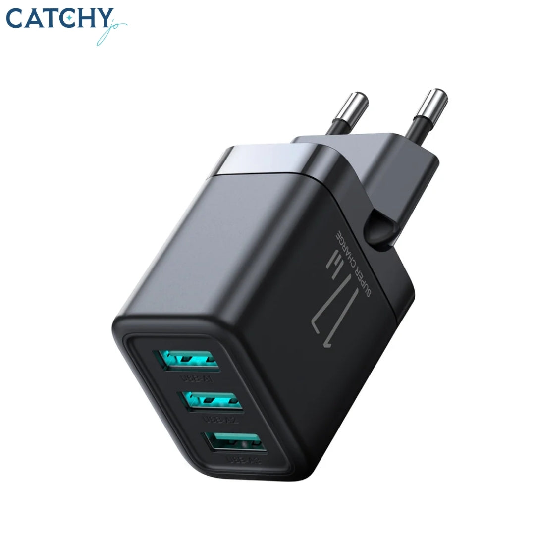 JOYROOM JR-TCN02 3.4A 3USB Charging Adapter