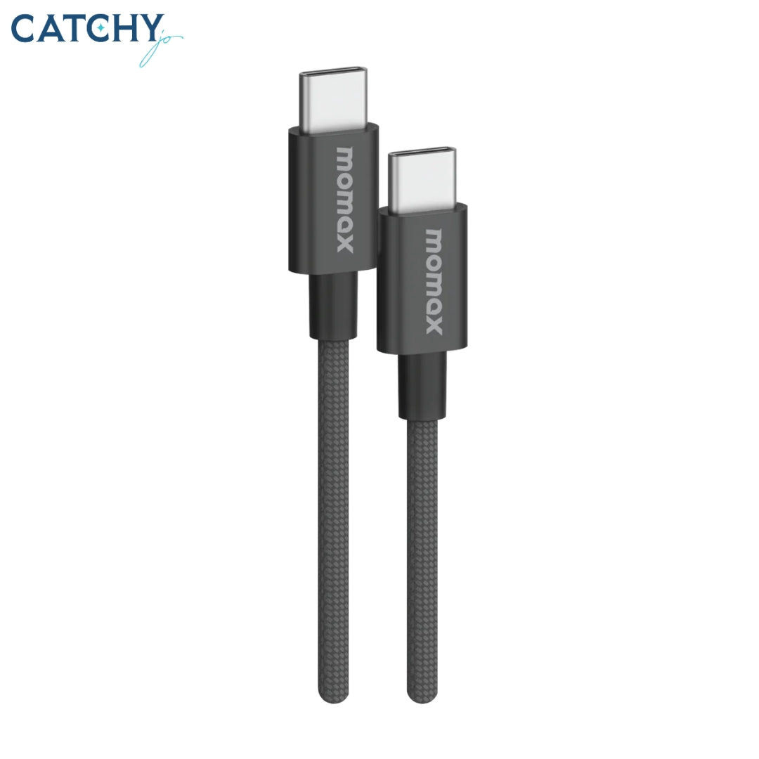 MOMAX Elite USB-C to USB-C Braided Cable (60W)