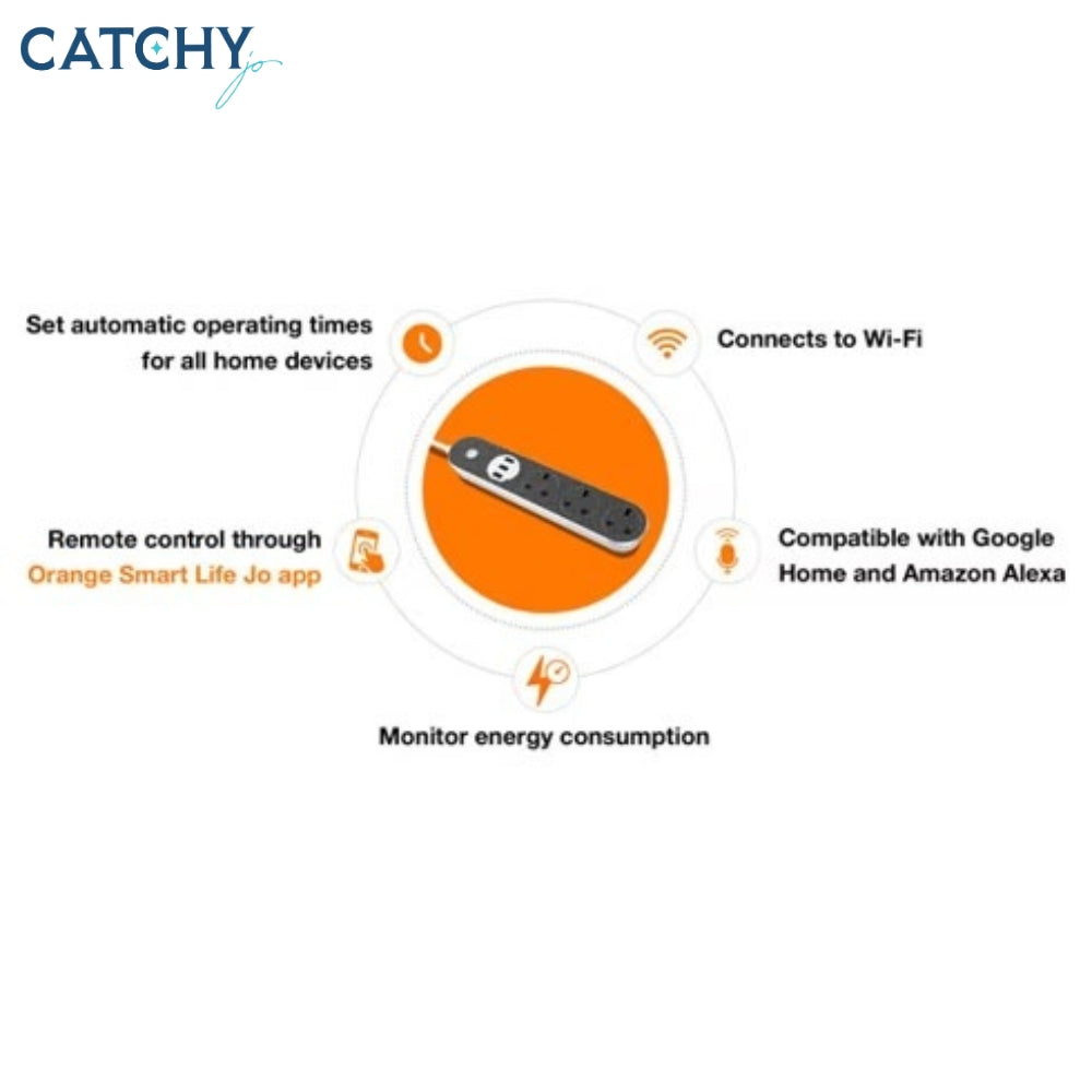 Orange Smart Wi-Fi Power Strip