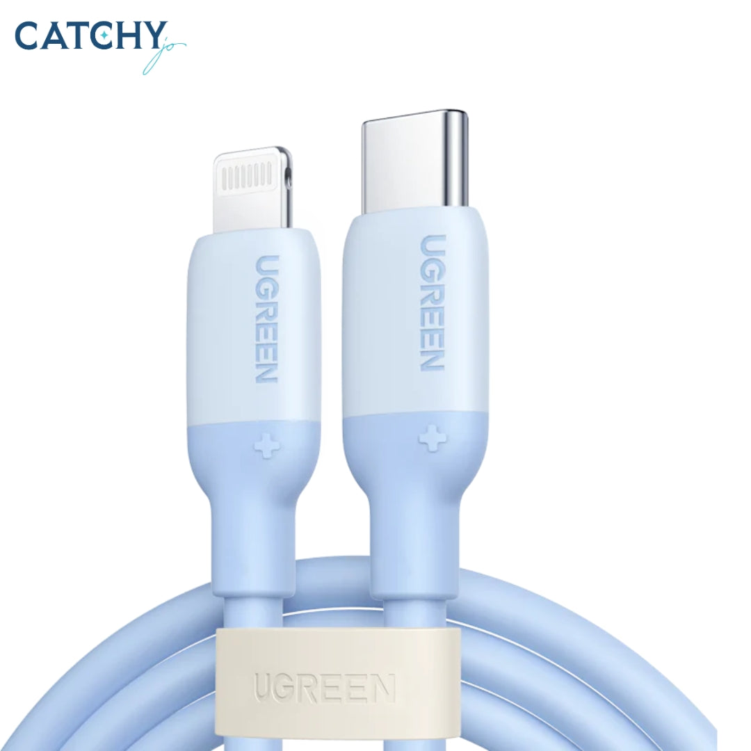 UGREEN Skin-friendly Lightning To USB-C Charging Cable