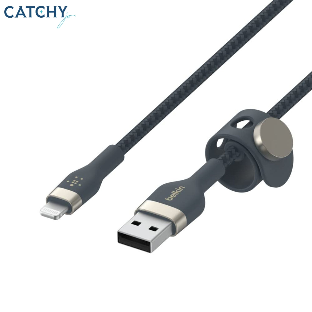 BELKIN PRO Flex Braided Silicone USB-A To Lightning (3M) Cable