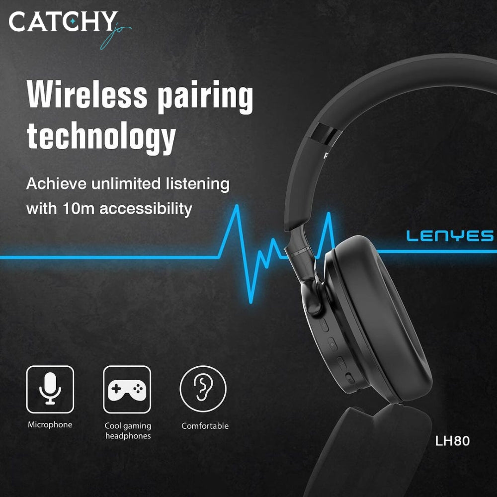 LENYES LH80 Wireless Headset