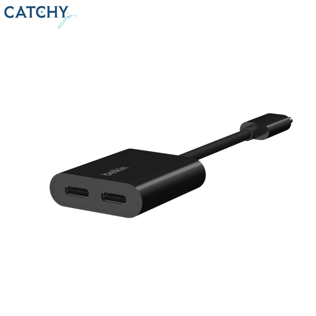 BELKIN RockStar USB-C Audio + Charge Adapter