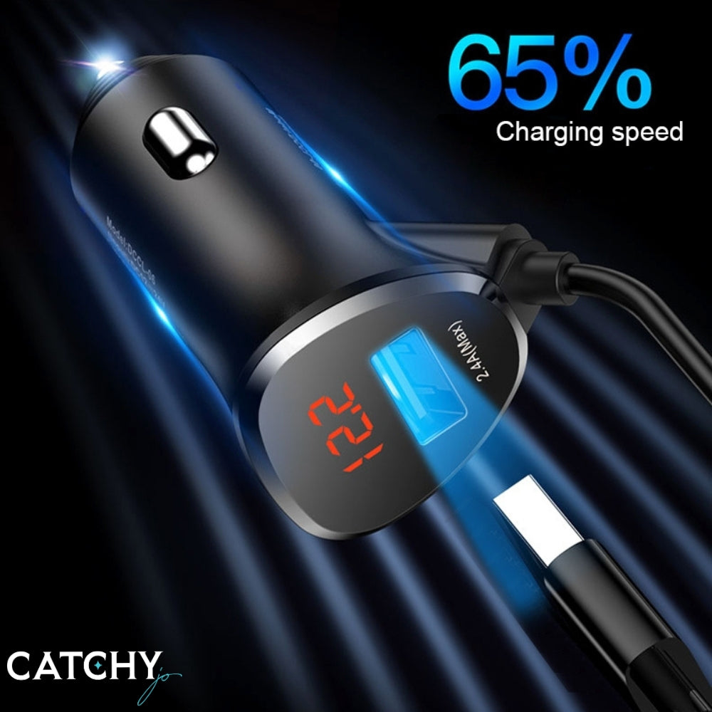 TOTU DCCL-06 USB Car Charger with 3 Output