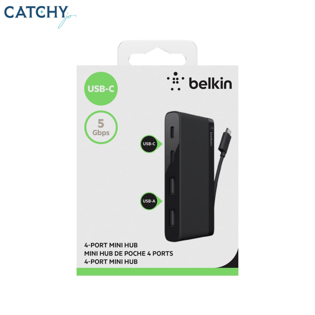 BELKIN 4 Port USB-C Travel Hub