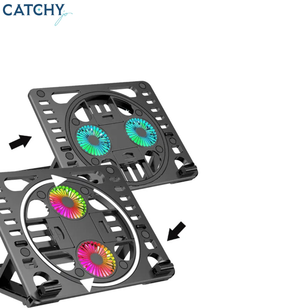 Adjustable Cooling Laptop Riser (10-17.9 inch)