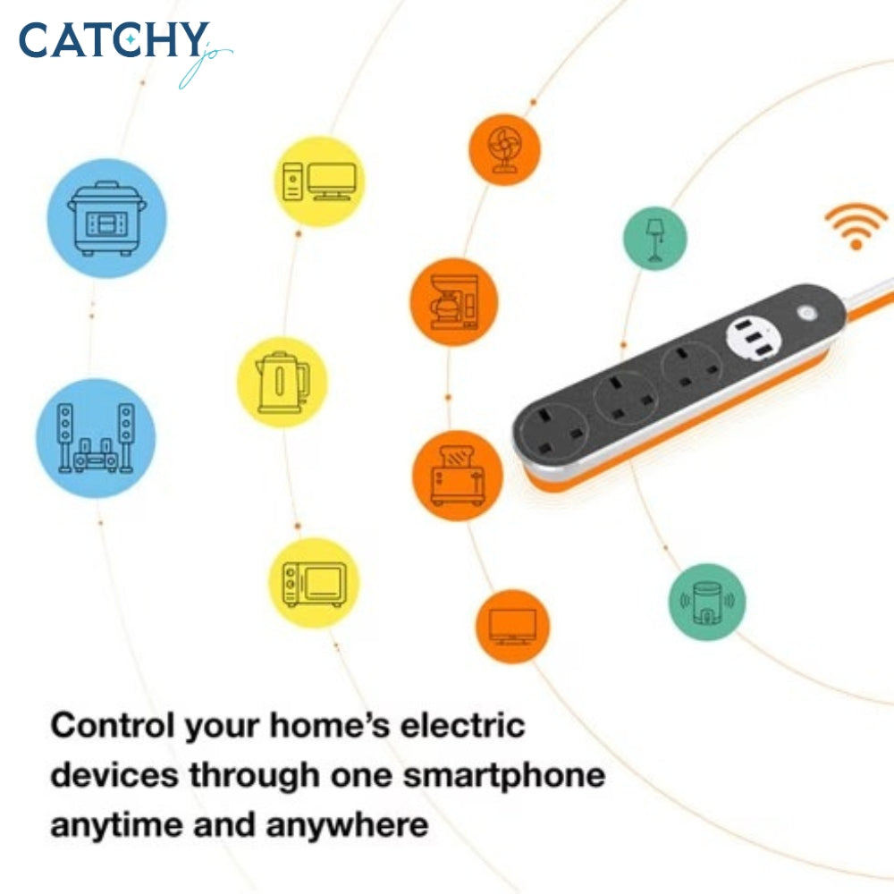 Orange Smart Wi-Fi Power Strip