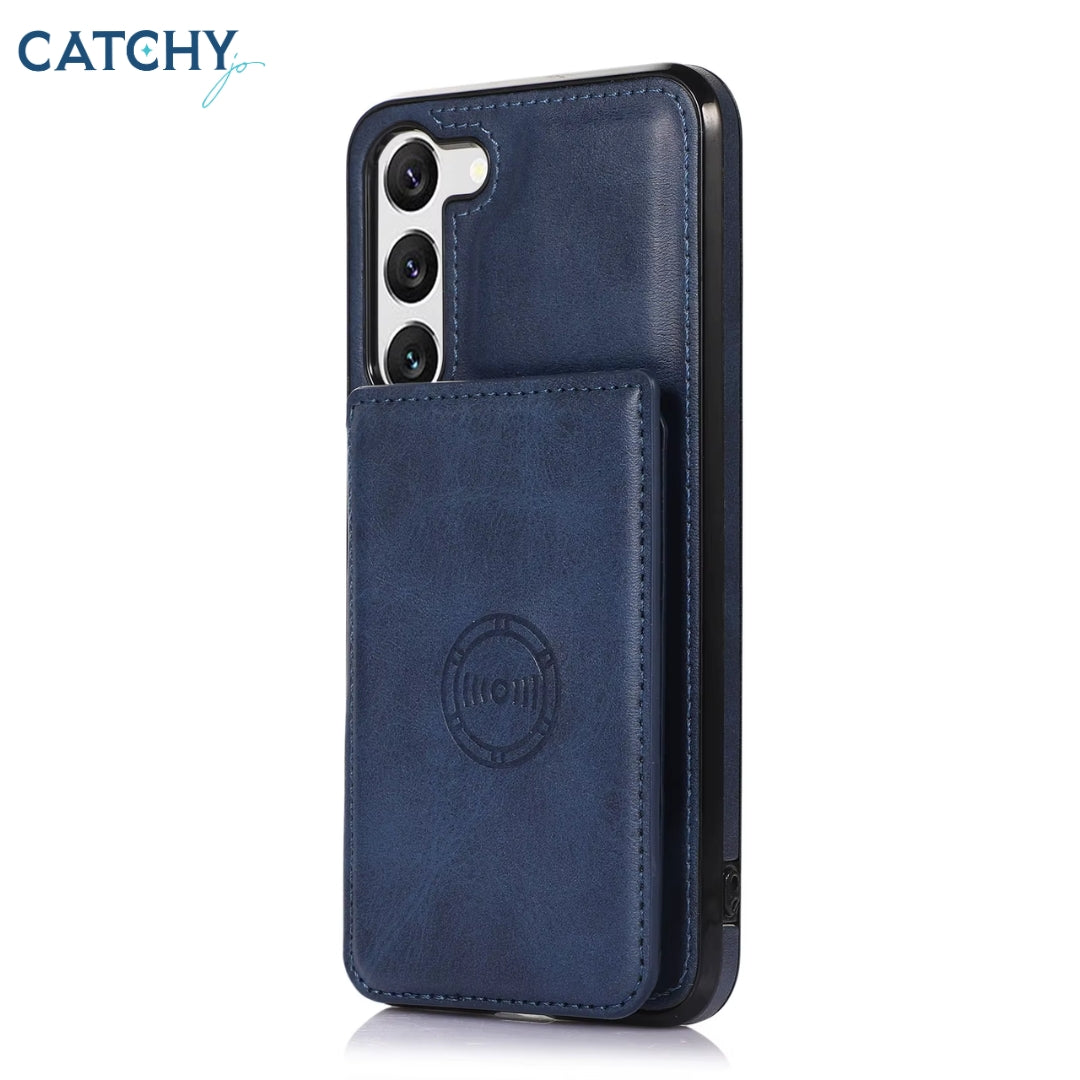 Samsung Luxury PU Leather Detachable Wallet With Card Bag Phone Case