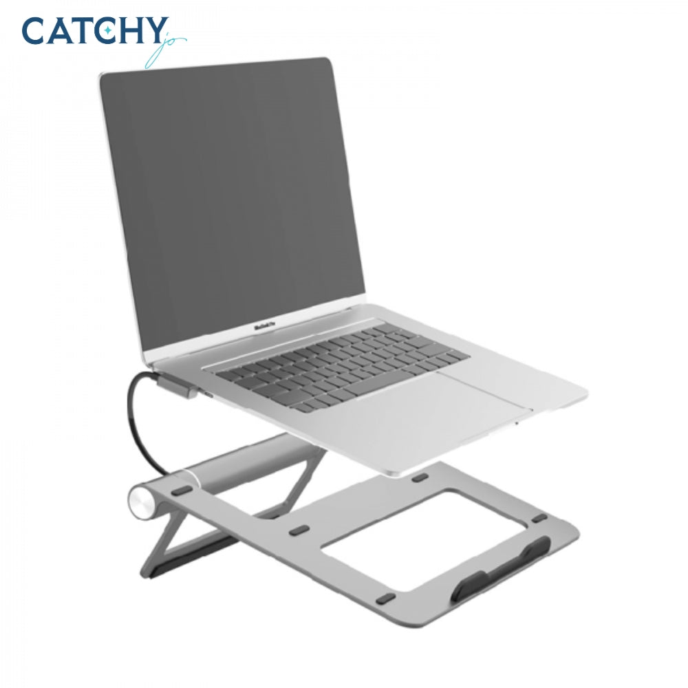WiWU A821CH Laptop Stand With Docking Station