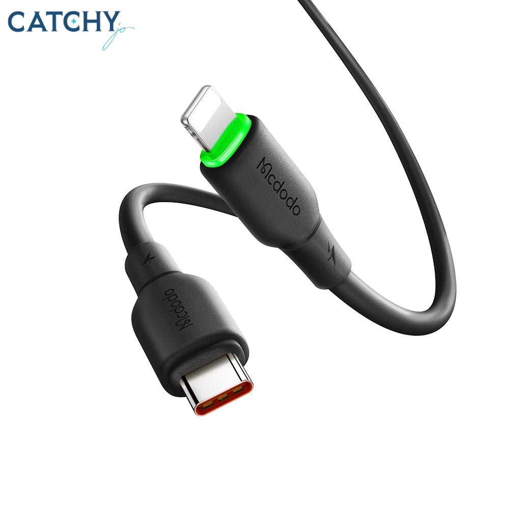 MCDODO USB-C to Lightning 36W Soft Cable (1.2M)