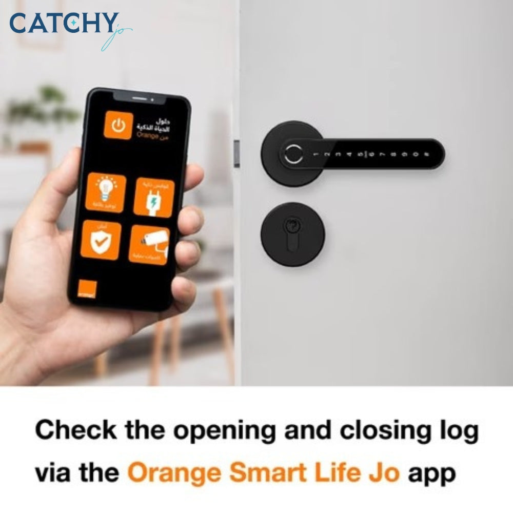 Orange Smart Door Lock