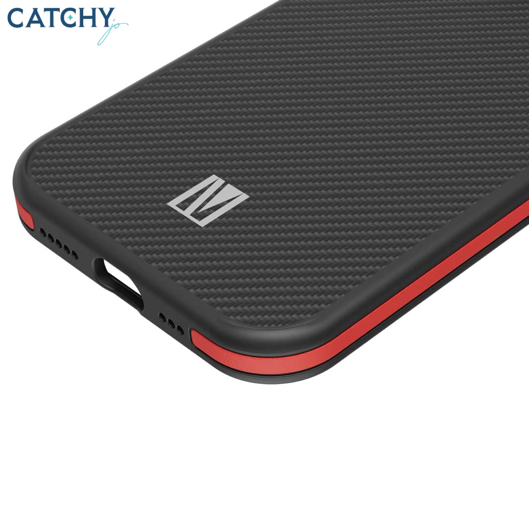 Levelo Ox Carbon Shockproof iPhone Case