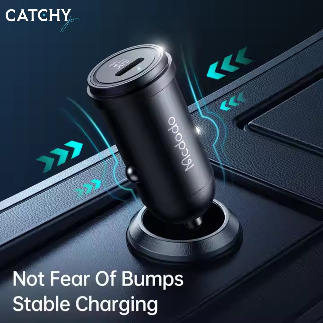 MCDODO 749 USB C Fast Car Charger (30W)