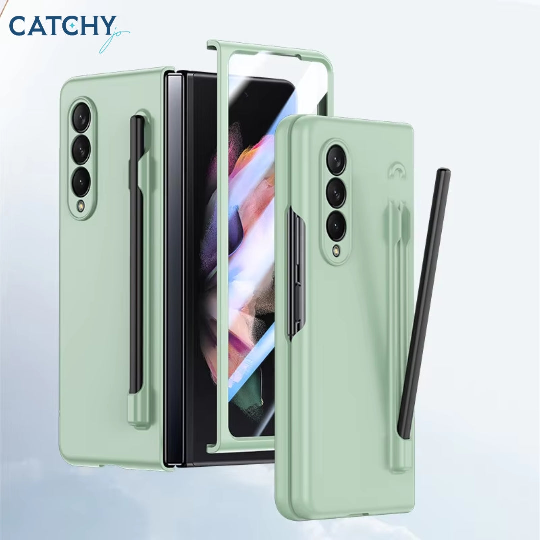 Samsung Z Fold Front Glass Matte Folding Case