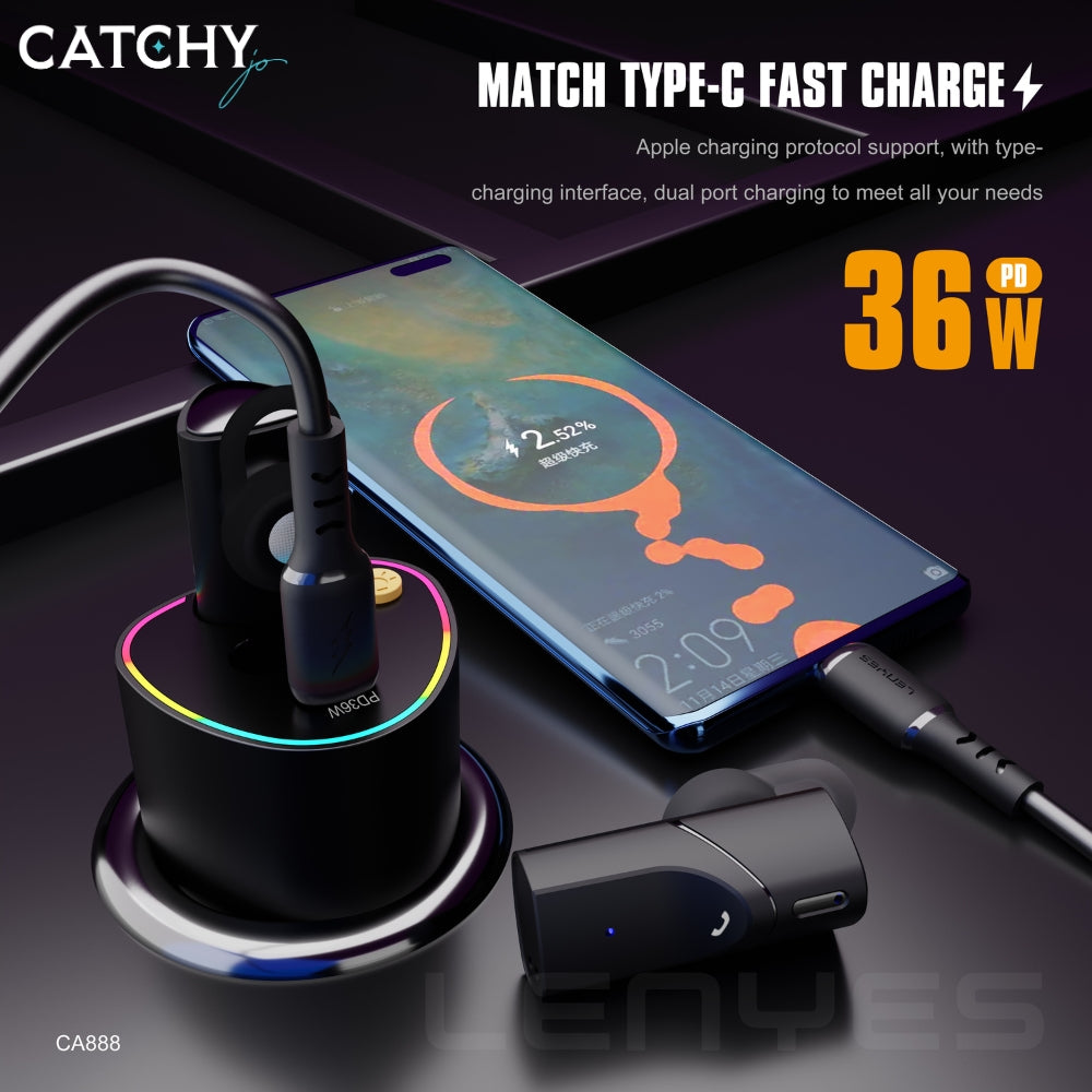 LENYES CA888 Car Charger