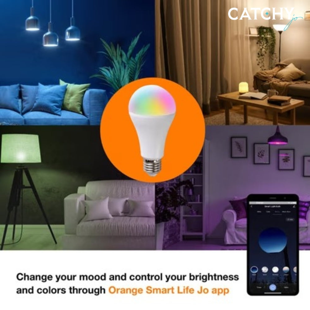 Orange WiFi Smart Bulb