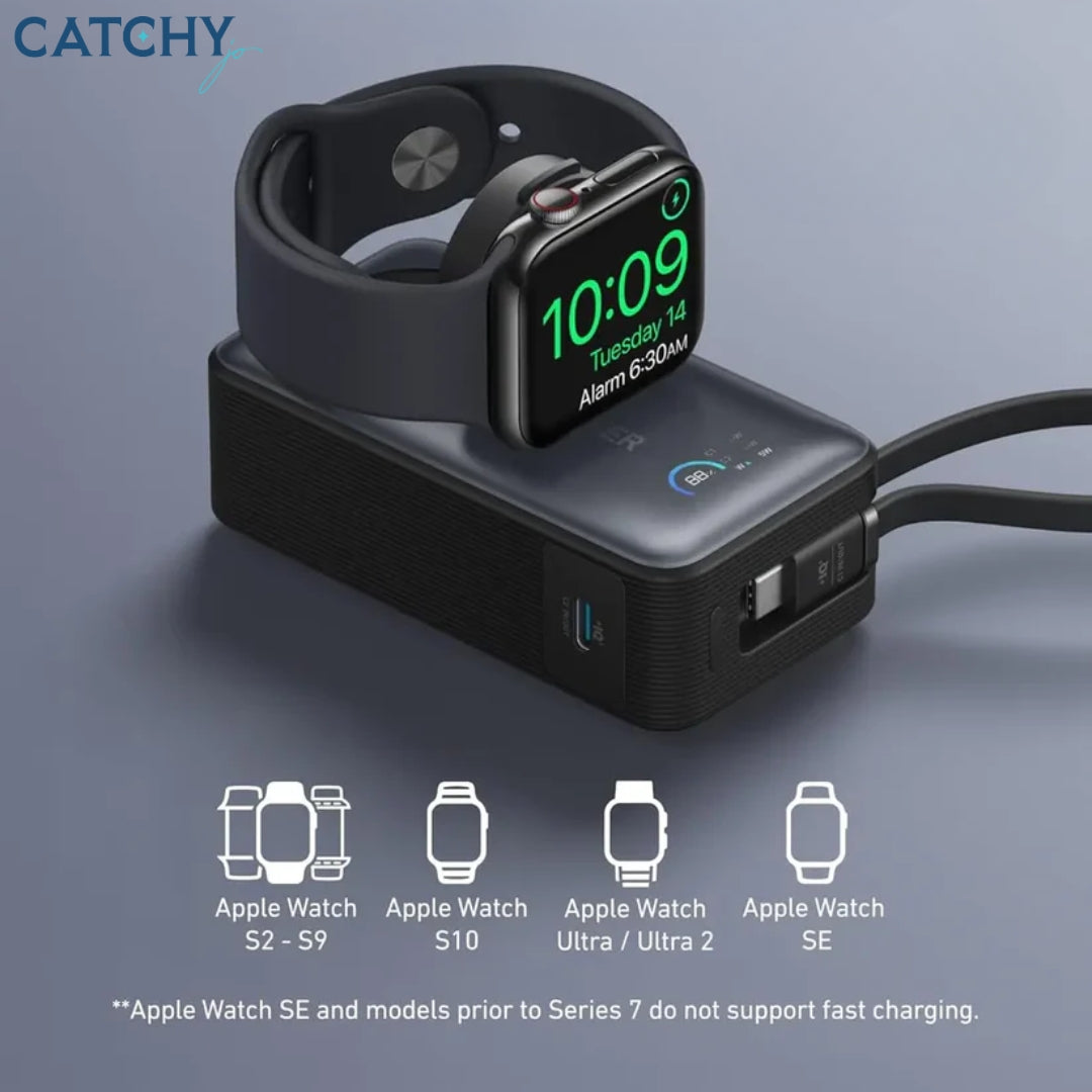 Anker MagGo Apple Watch Power Bank (35W)