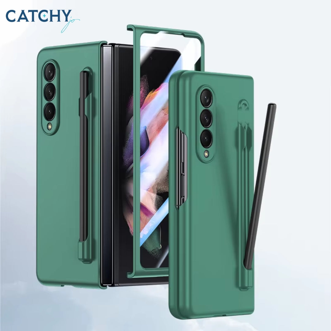 Samsung Z Fold Front Glass Matte Folding Case