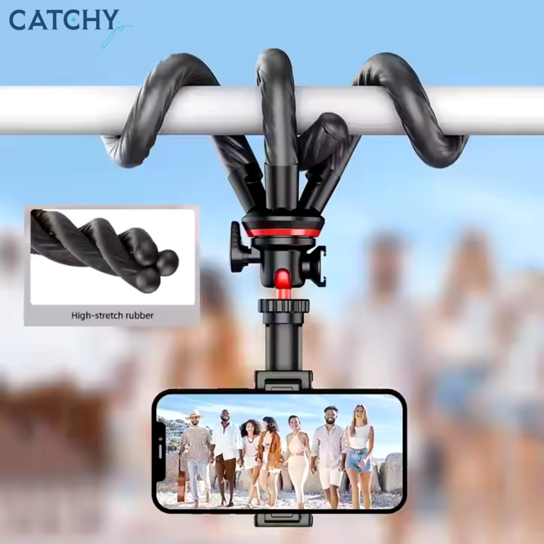 C02 Black Adjustable Travel Tripod Stand